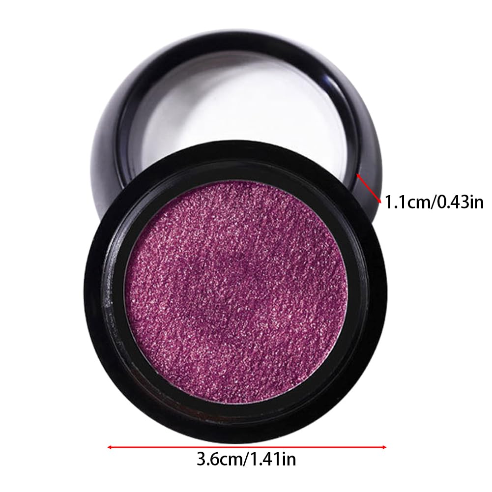 6PCS Nail Powder Glitter Solid Metallic Shining Metallic Mirror Effect Pigment Powder for Gel Nails Polish Nail Art Manicure Decoration Home DIY Salon Nail Decorations Accessories