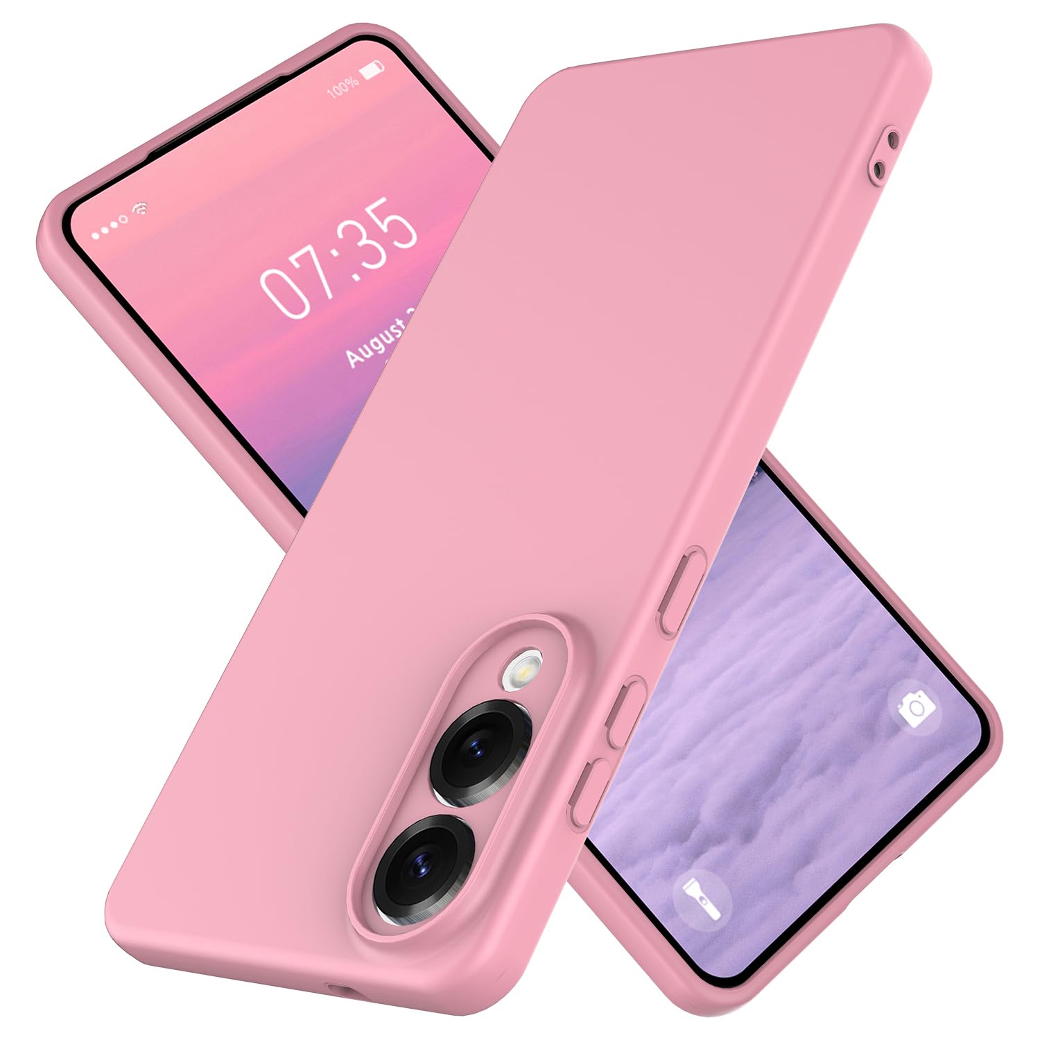 Taneny Silicone Case for Samsung Galaxy S25 Edge, Durable and Stylish Drop Tested Soft Silicone Gel Rubber Slim Fit Shockproof Protection Phone Cover