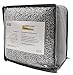 Everplush Diamond Jacquard Quick Dry Set, 4 x Hand Towels (16 x 30 in), Grey, 4 Count