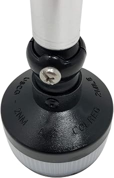 Monster Tower All-Around LED Navigation Light - 2 NM Visibility, Foldable, 12 Volt, Wiring Kit
