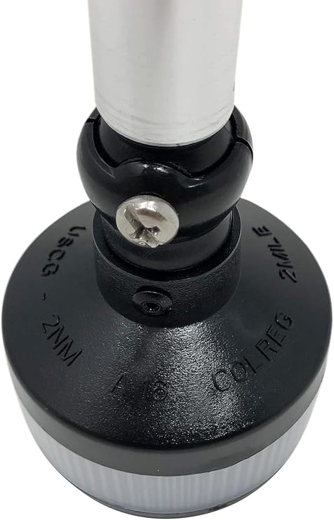 Monster Tower All-Around LED Navigation Light - 2 NM Visibility, Foldable, 12 Volt, Wiring Kit