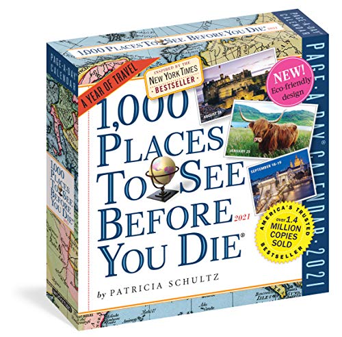 1000 Places to See Before You Die Page-a-day Calendar 2021 Francais PDF