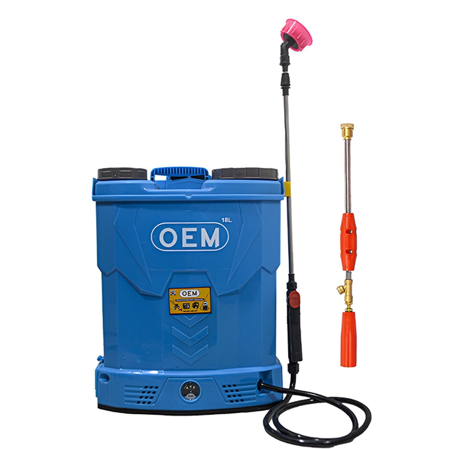 OEM Knapsack Sprayer YUVA Series 12V12A | Free 4 Nozzles & Copper Gun | Heavy Battery | 18L Capacity | Auto Cut High Pressure Motor | Garden & Agriculture Sprayer (B0CP433TH7) Amazon Price History, Amazon Price Tracker