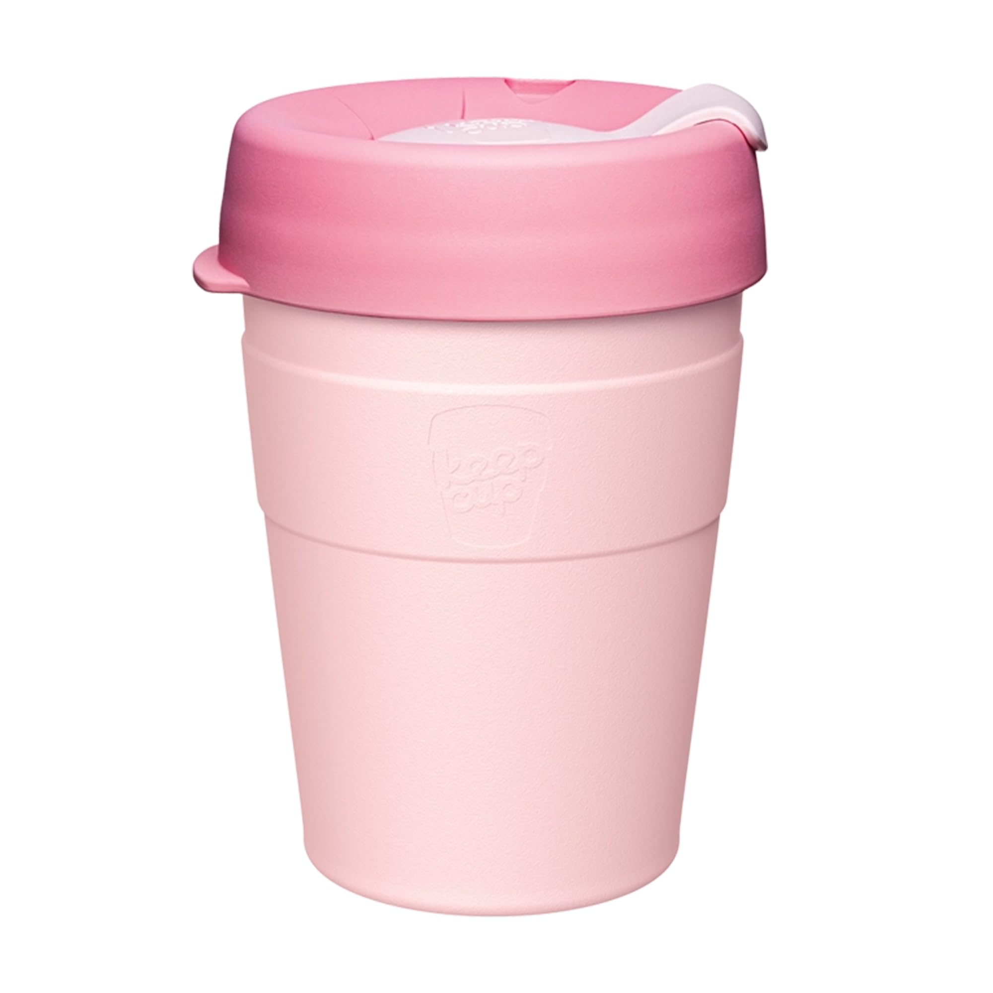 KeepCup Thermal - Vacuum Insulated Reusable Coffee Cup with Splashproof Sipper Lid - 12oz/340ml - Rose Pink — image 1