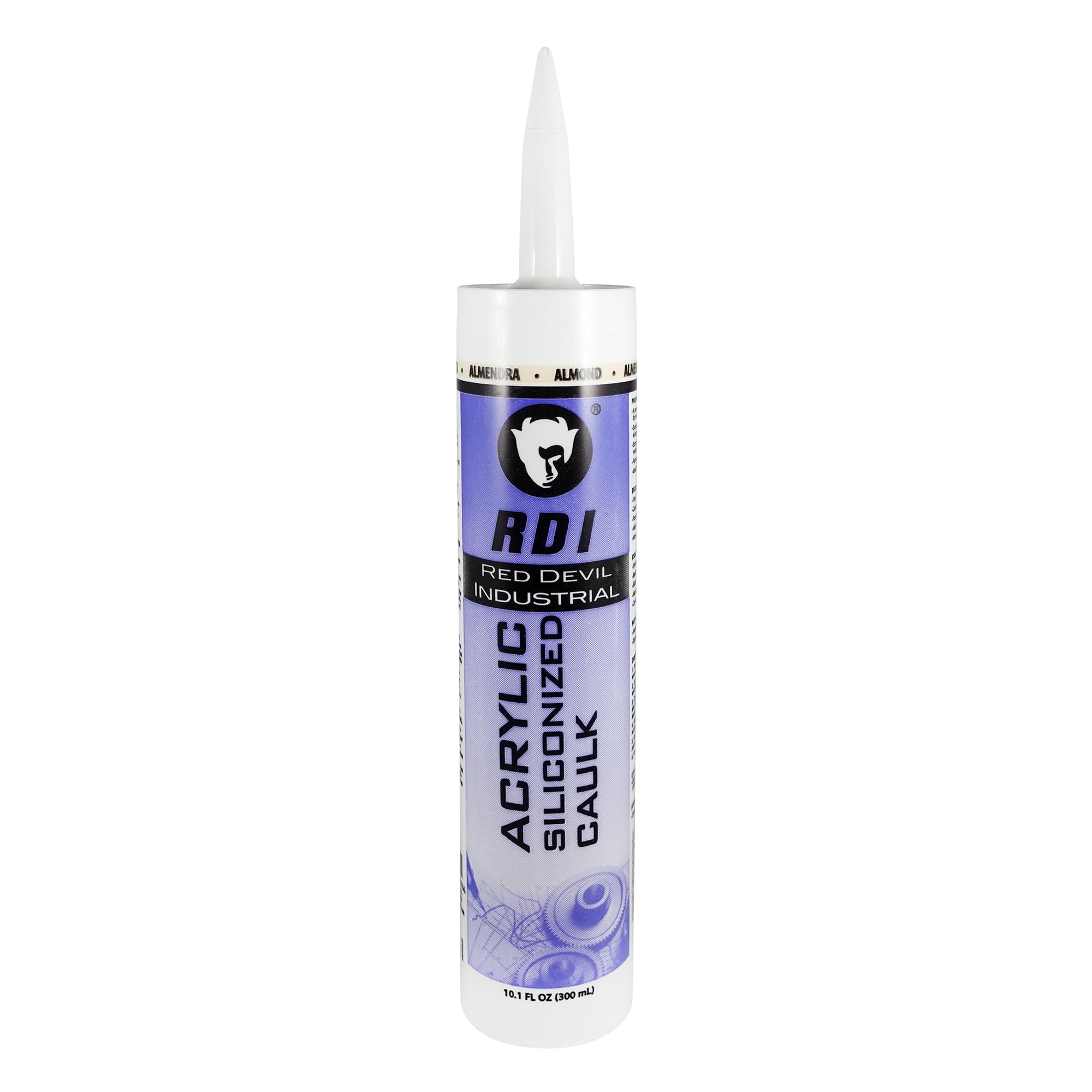 Red Devil 08462I RD Pro Construction Grade Siliconized Acrylic Sealant, 10.1 oz., Almond, 1 Pack