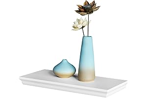 WELLAND 8 inch Deep Floating Shelves for Enhanced Storage