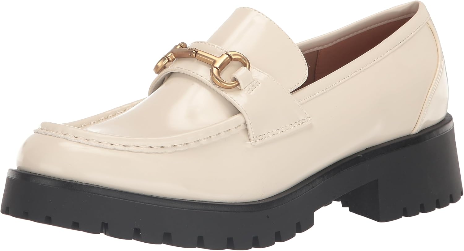 Nine West Women's Allmy Loafer, Cream Patent, 12