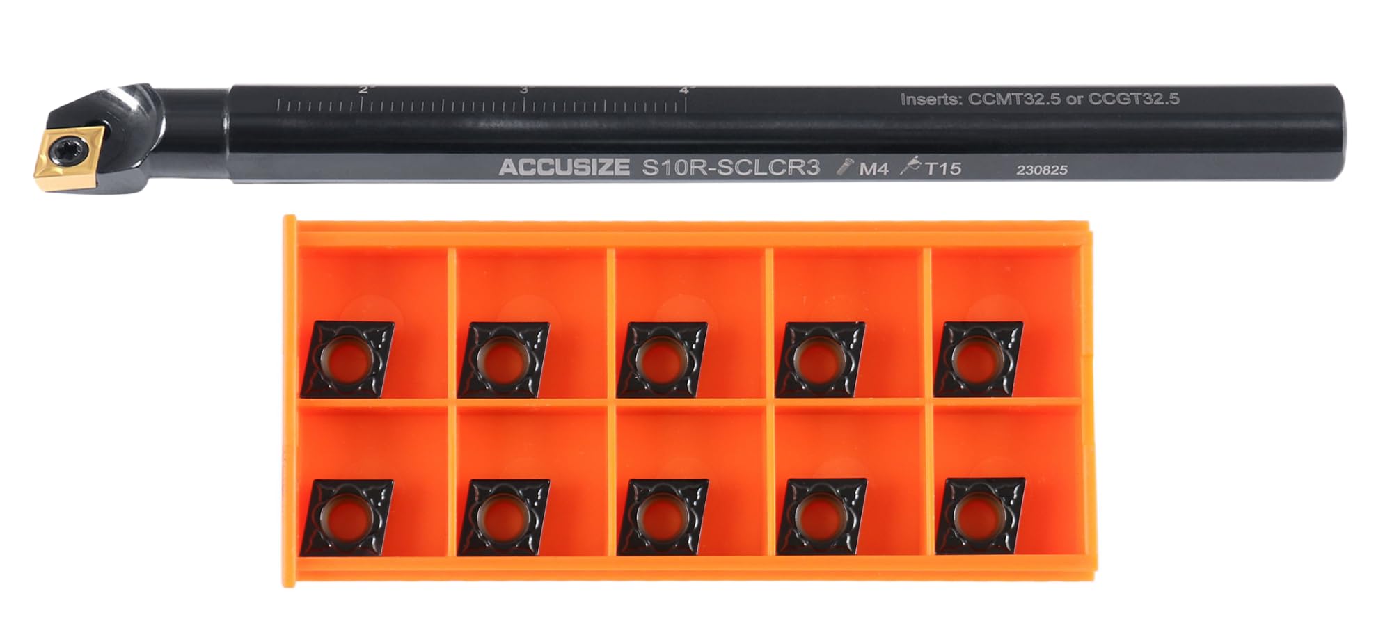 Indexable Boring Bar - 5/8" SCLCR, CCMT Inserts -2 Indexable Boring Bar - 5/8" SCLCR, CCMT Inserts -2