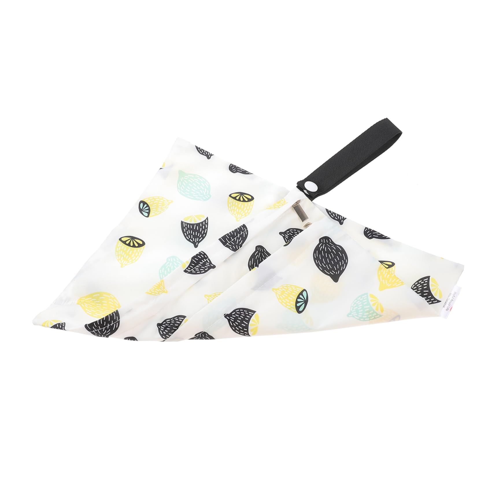 SUPVOX Portable Nappy Bag Set 2pcs Waterproof Diaper Containers Zipper for Shopping Travel Walking Camping and Daily Use