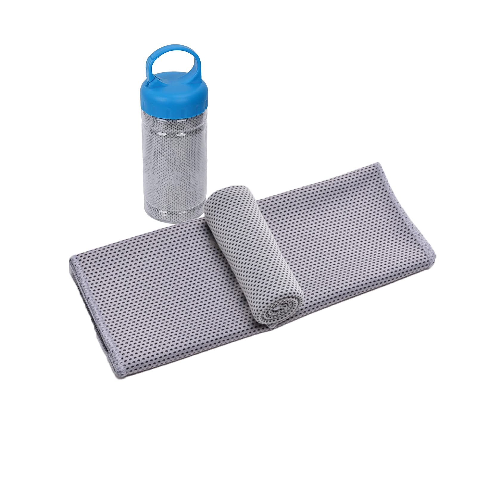Serviette Rafraîchissante En Bouteille – Anti-Sueur, Séchage Rapide, 30x100 Cm, Portable !