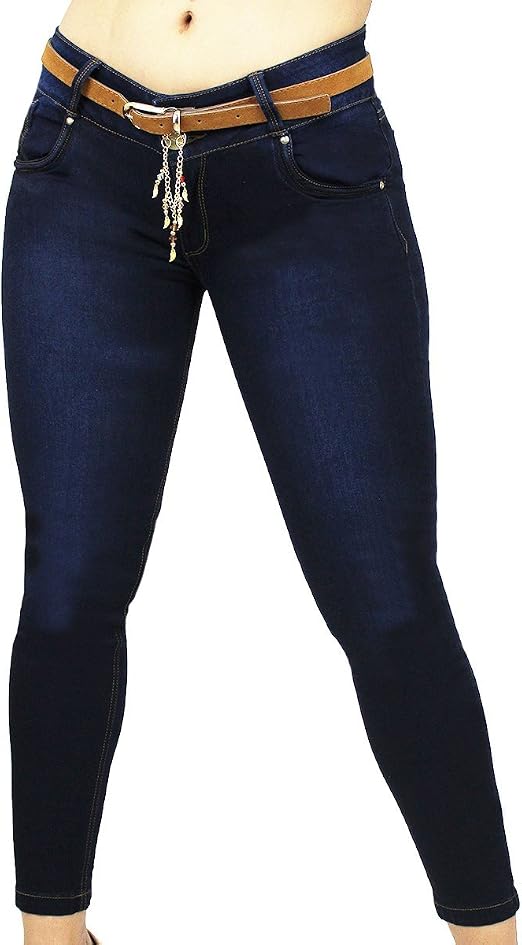 Truccos Levantacola, jeans ajustados elásticos para mujer, ajuste cómodo y  favorecedor