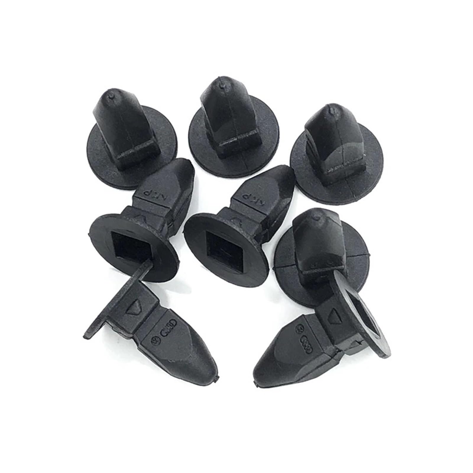 NLNKDTDPAK Car Bumper Fender Apron Screw Grommet Nut Clip A20925 Fit for Audi A4 for VW Golf Passat 357868143 Lock Nuts Speed Nuts/Screw Grommets(50pcs)