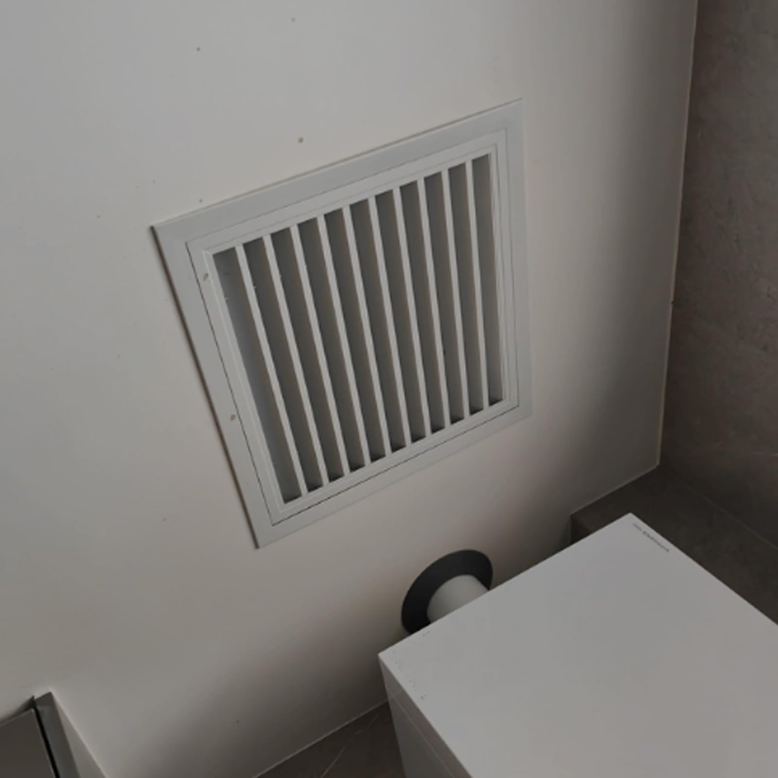 Lüftungsgitter aus Metall, Aluminium-Lüftungsgitter, für Badezimmerschrank, Küche, HVAC