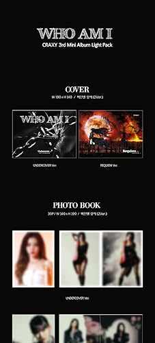 DREAMUS CRAXY WHO AM I 3er Mini álbum Light Pack CD+Póster+Photobook+Photocard+Tracking (versión UNDERCOVER) DREAMUS CRAXY WHO AM I 3er Mini álbum Light Pack CD+Póster+Photobook+Photocard+Tracking (versión UNDERCOVER)