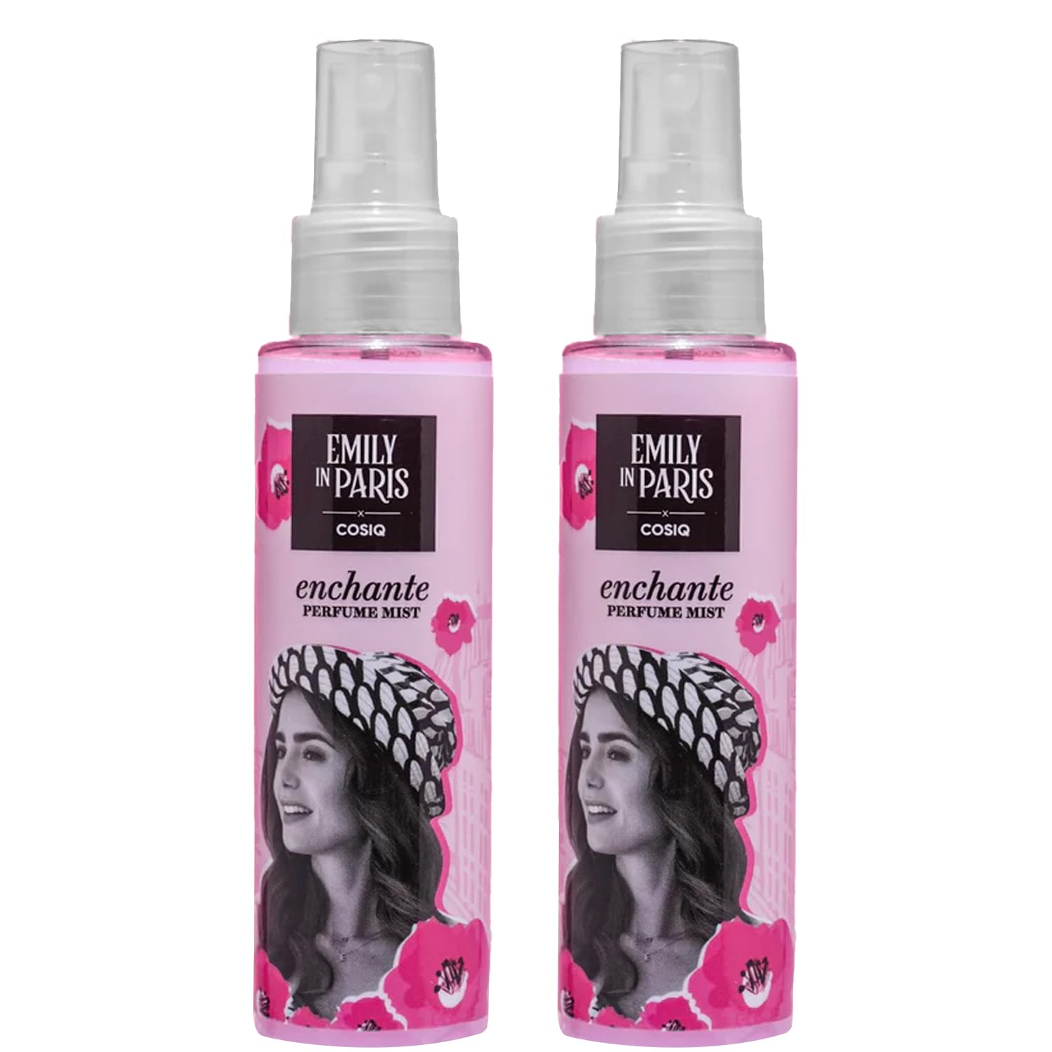Cos-IQ Enchante Body Mist Long Lasting Fragrance | Floral Woody Musk |for Women's Perfume | Travel-Friendly Perfume Body Spray | 100ml (Pack of 2)