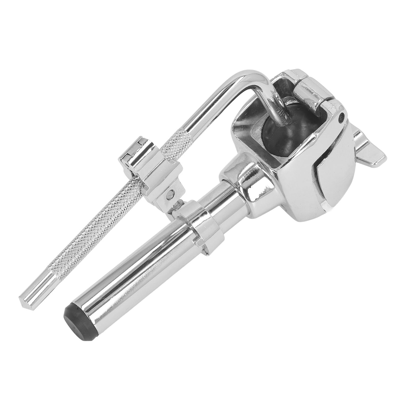 Tom Drum Holder Single Arm Metal Drum Stand Mount Support Rack pour les percussions Instruments de musique Drummers Pratiques Performance