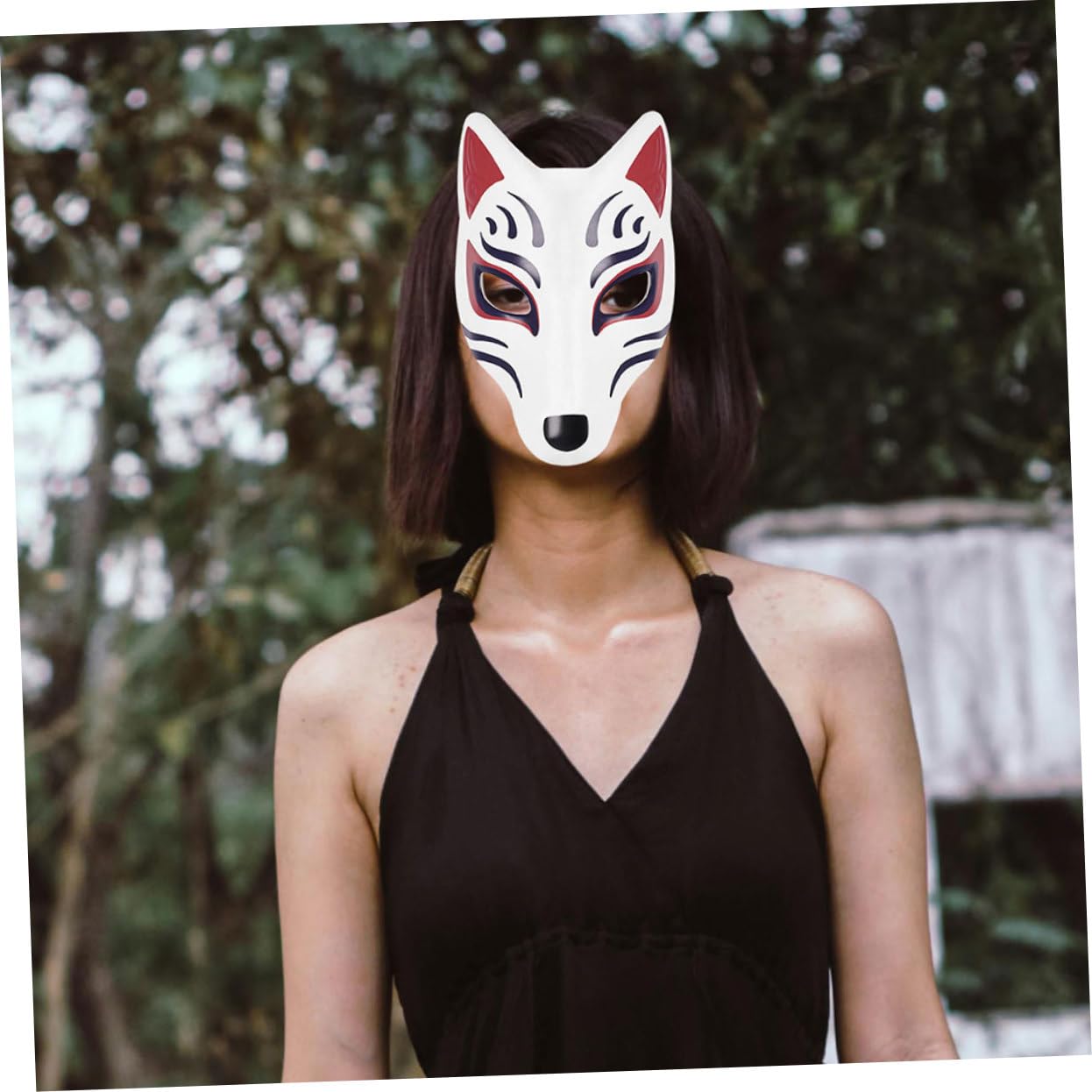 UPKOCH 4 Pezzi Fai Da Te Maschera Di Volpe Maschere Di Animali Verniciabili Per Bambini Decorazioni Artigianali Per Feste in Maschera Di Volpe Divertente Per