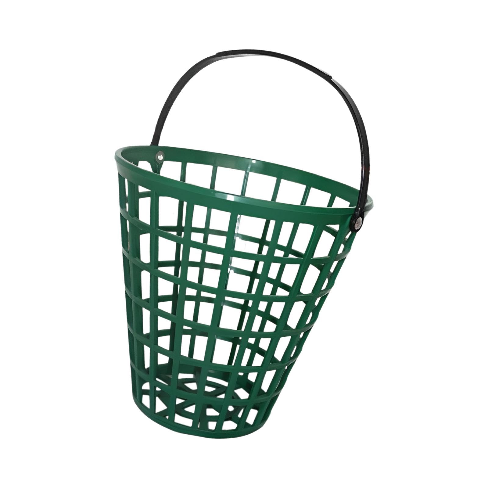 Cestino per Palline da Golf, Espositore per Portapacchi da Golf, con Maniglia per Il Trasporto di Forniture per Mazze da Golf, Cestino per Palline da