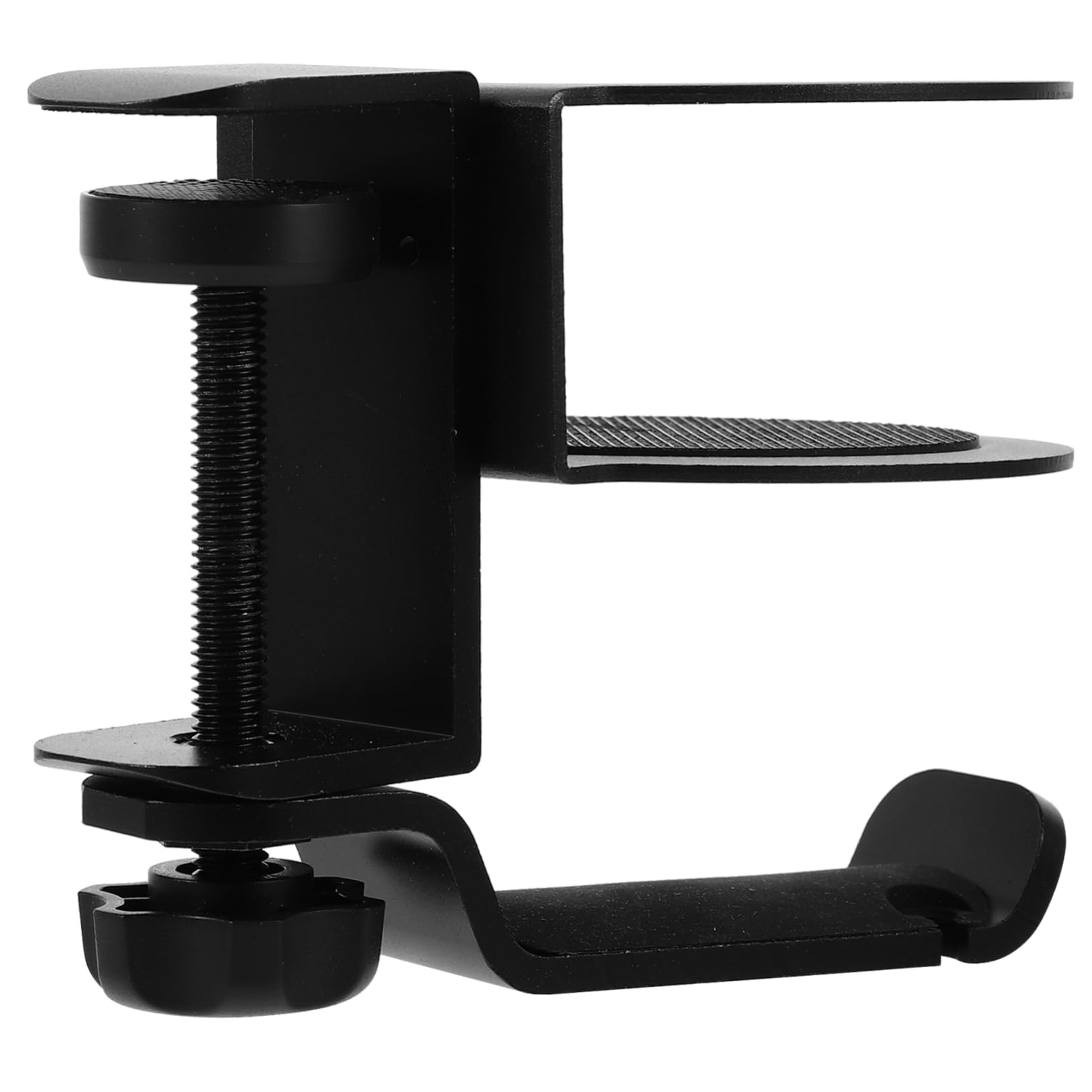 POPETPOP Colgador de Auriculares para Escritorio Soporte de Abrazadera para PC Soporte para Vasos para Trabajo