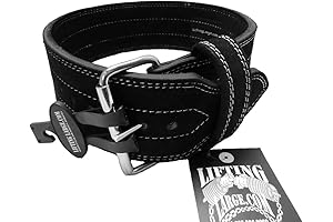 Economy Competition LiftingLarge Belt - 10 mm Powerlifting - 1 Prong Buckle - LiftingLarge Approved