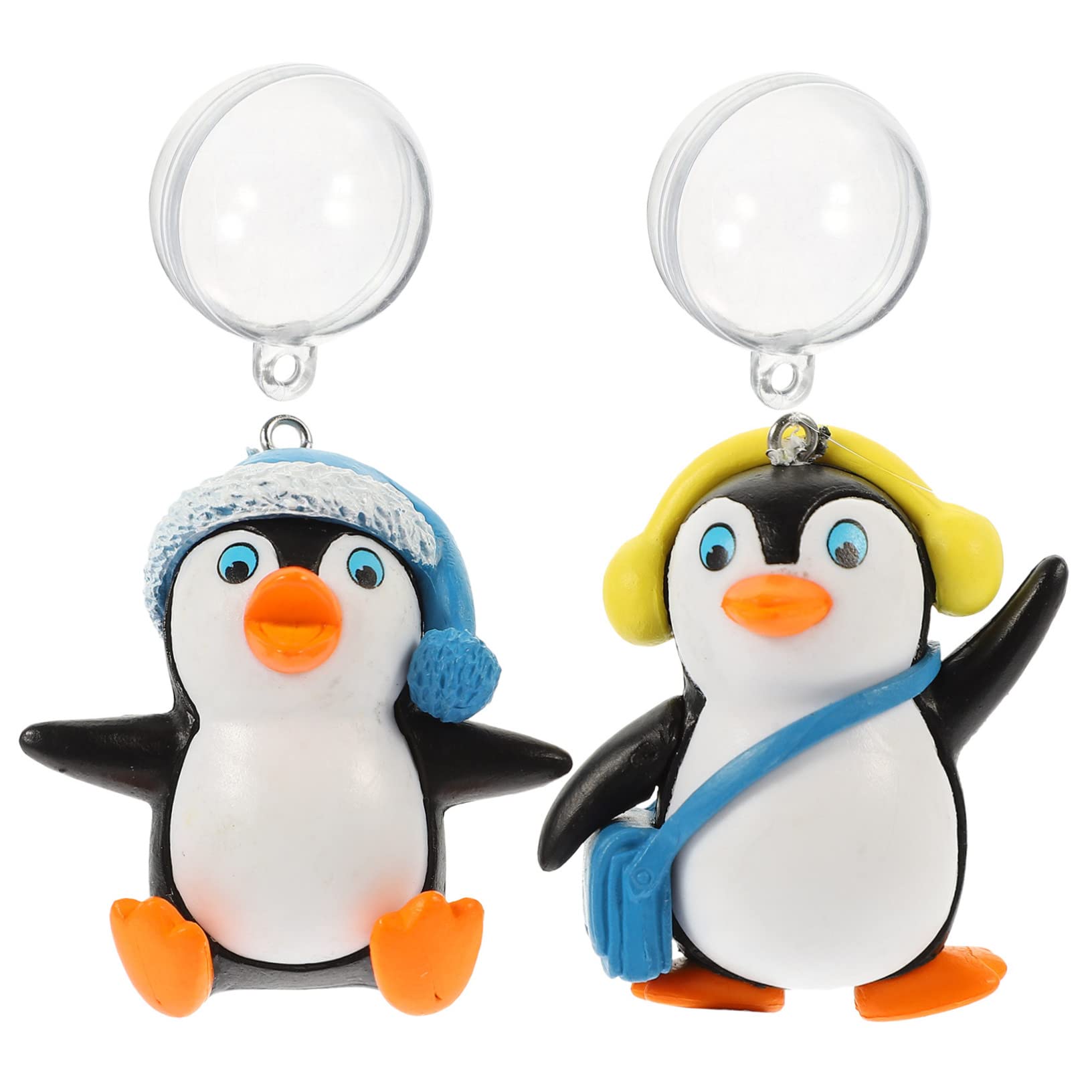 BESPORTBLE 20 STK Pinguin-Dekoration schwimmende Pinguinverzierung schwimmender Pinguin Weihnachtsdekorationen Skizubehör Schwimmende Aquariendekorationen verschleißfeste Aquarienverzierung