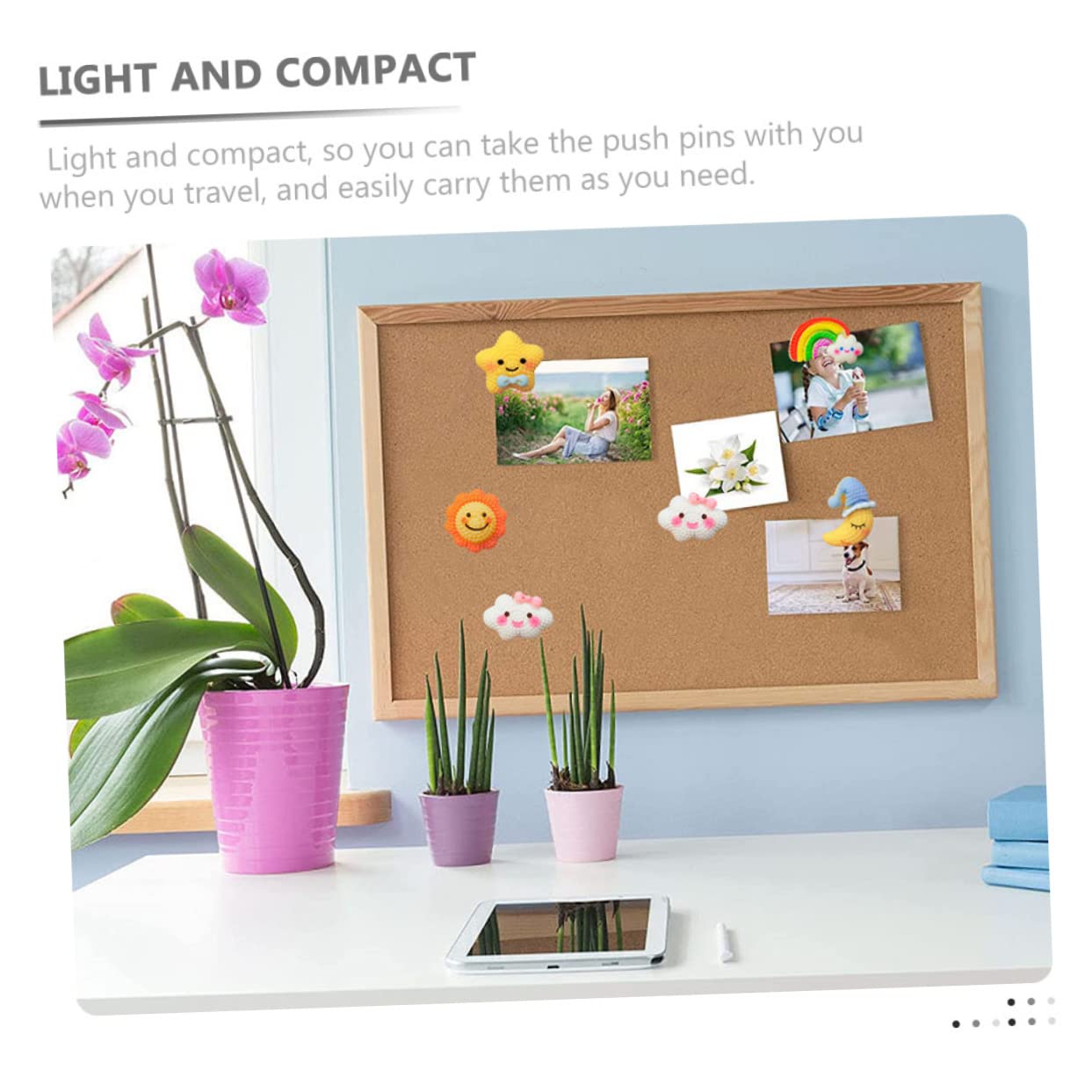 HOMSFOU 3 Sätze Dekorative Pinnnadeln Form Von Sonne Mond Sternen Und Niedliche Pushpins Für Fotos Pinnwände Und Korktafeln Für Büro Und Zuhause 30 Stück * 3