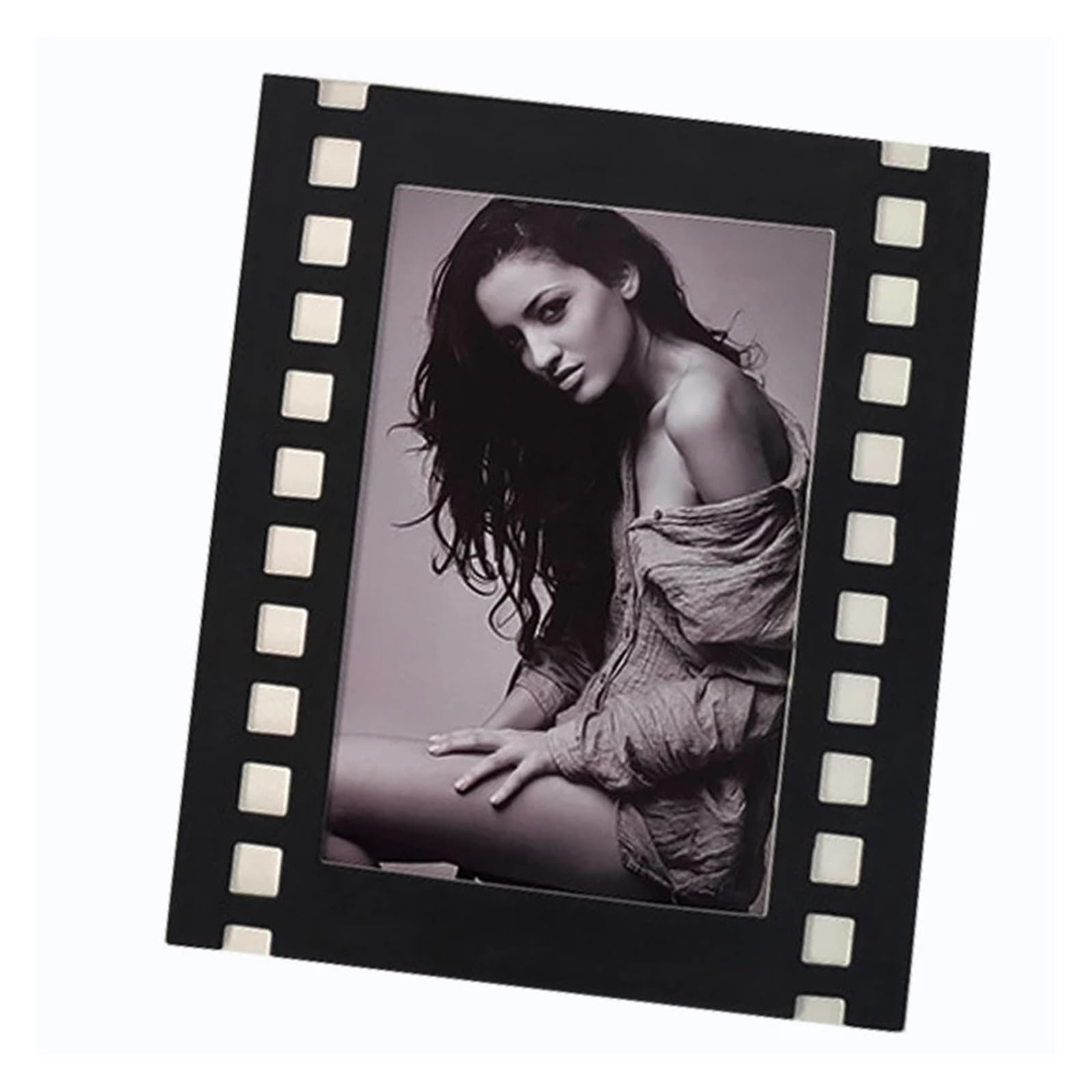 Fotorahmen aus Pappe 10 oder 20 Stück Retro-Fotorahmen aus Papier, Wanddekoration for Hochzeit, Party, Fotoautomaten-Requisiten, Filmfilm-Bilderrahmen for Gedenken | 6 Inch 10pcs