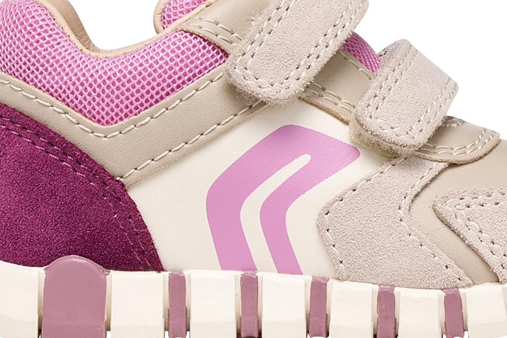 Geox Baby Girl B IUPIDOO Girl C First Steps Beige/DK Pink 18_EU