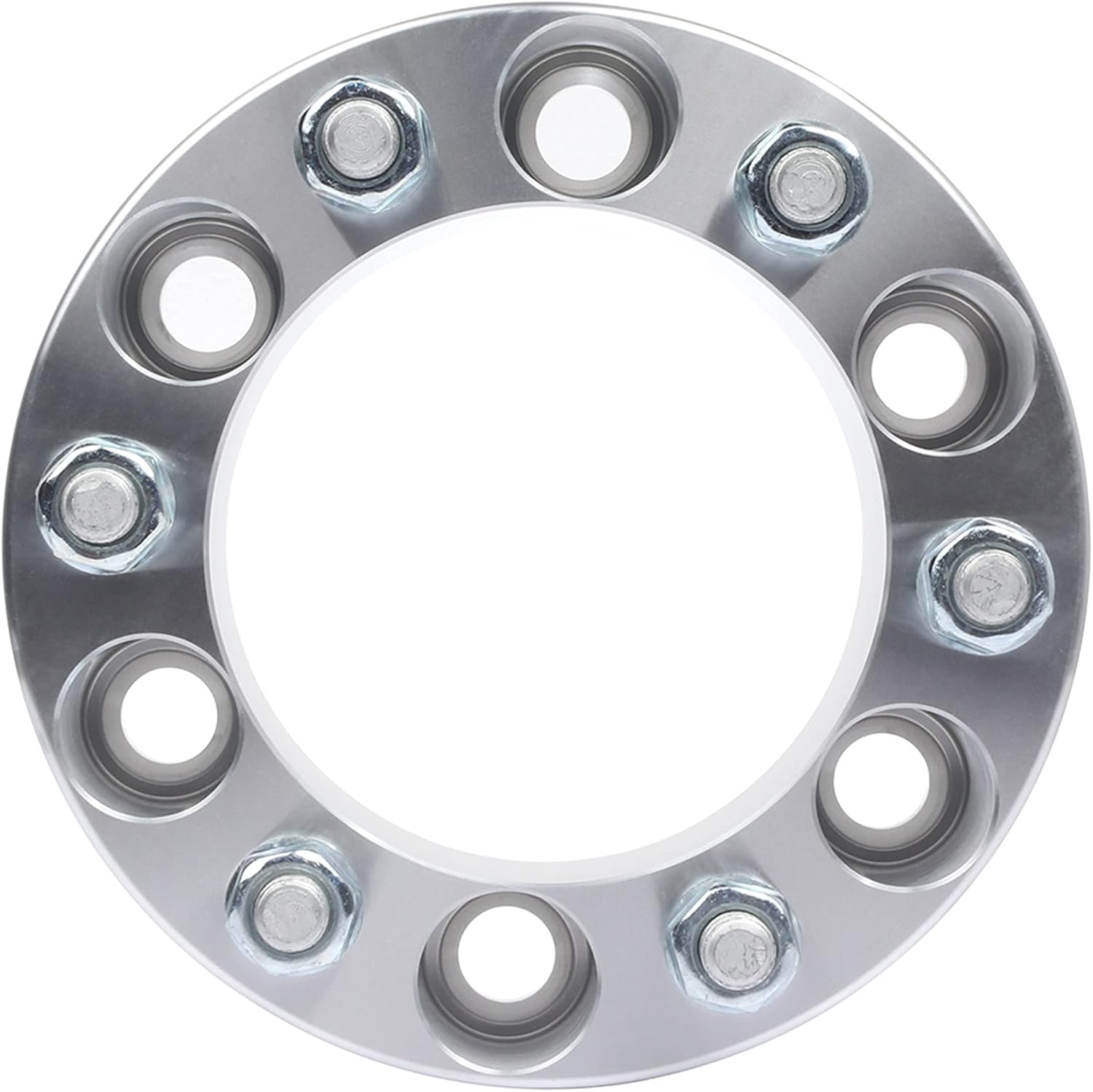 ALEGE 4 PCS 3 inches Wheel Spacers 6x5.5 Wheel Adapters Replacement for Land Cruiser 1975-1997 for VehiCROSS 1999-2001 Silver