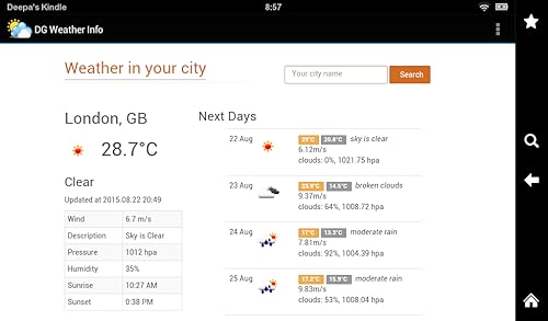 DG Weather Info