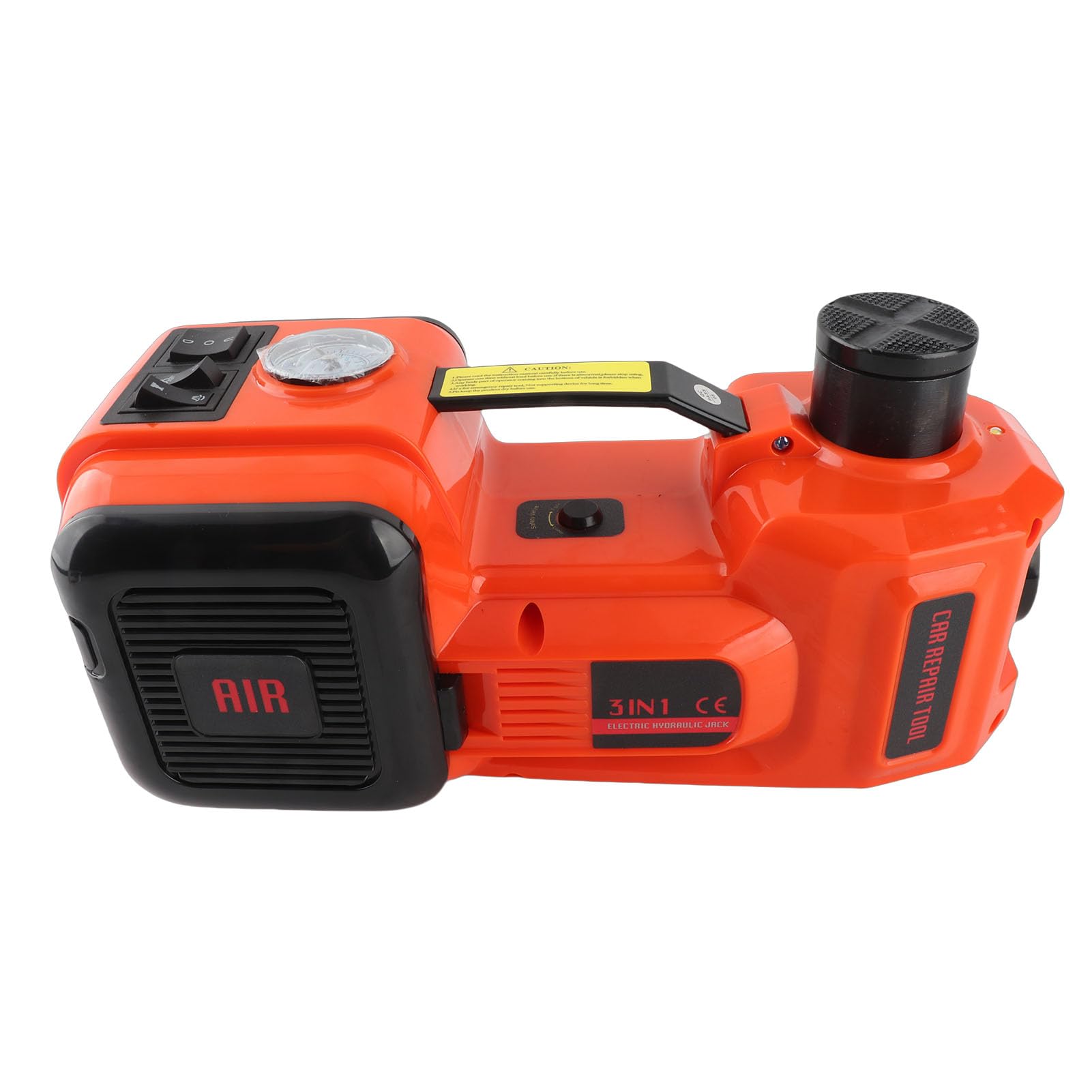 Martinetti Idraulici Elettrici 5T, Martinetto Da Pavimento Per Auto, Martinetto Per Veicoli Con 12 V, Luce A LED E Torcia Elettrica, Ideale Per Il E Lo Stoccaggio Di Emergenza Pneumatici Su
