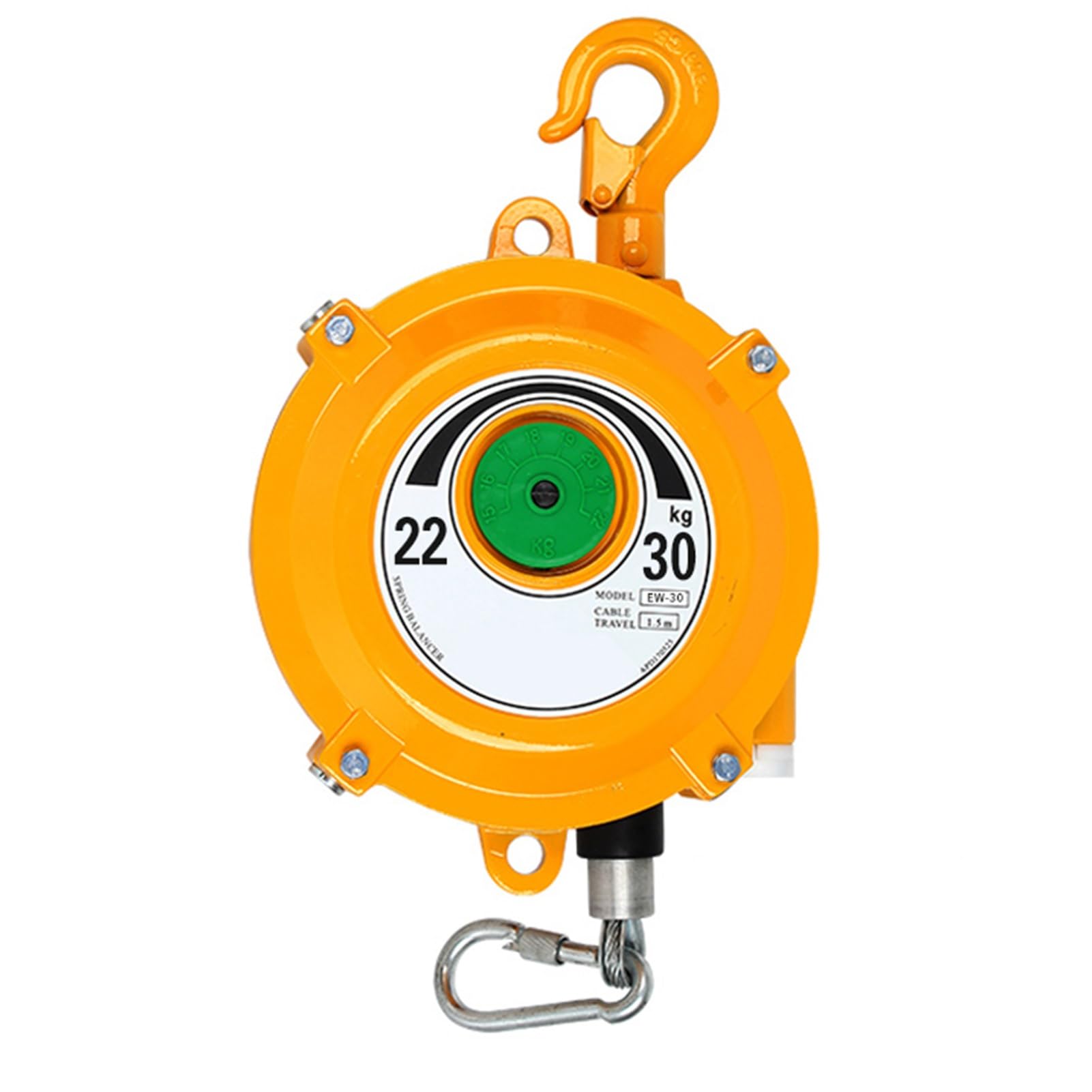 Support d'outil à ressort rétractable robuste stabilisant les charges de 22 à 30 kg