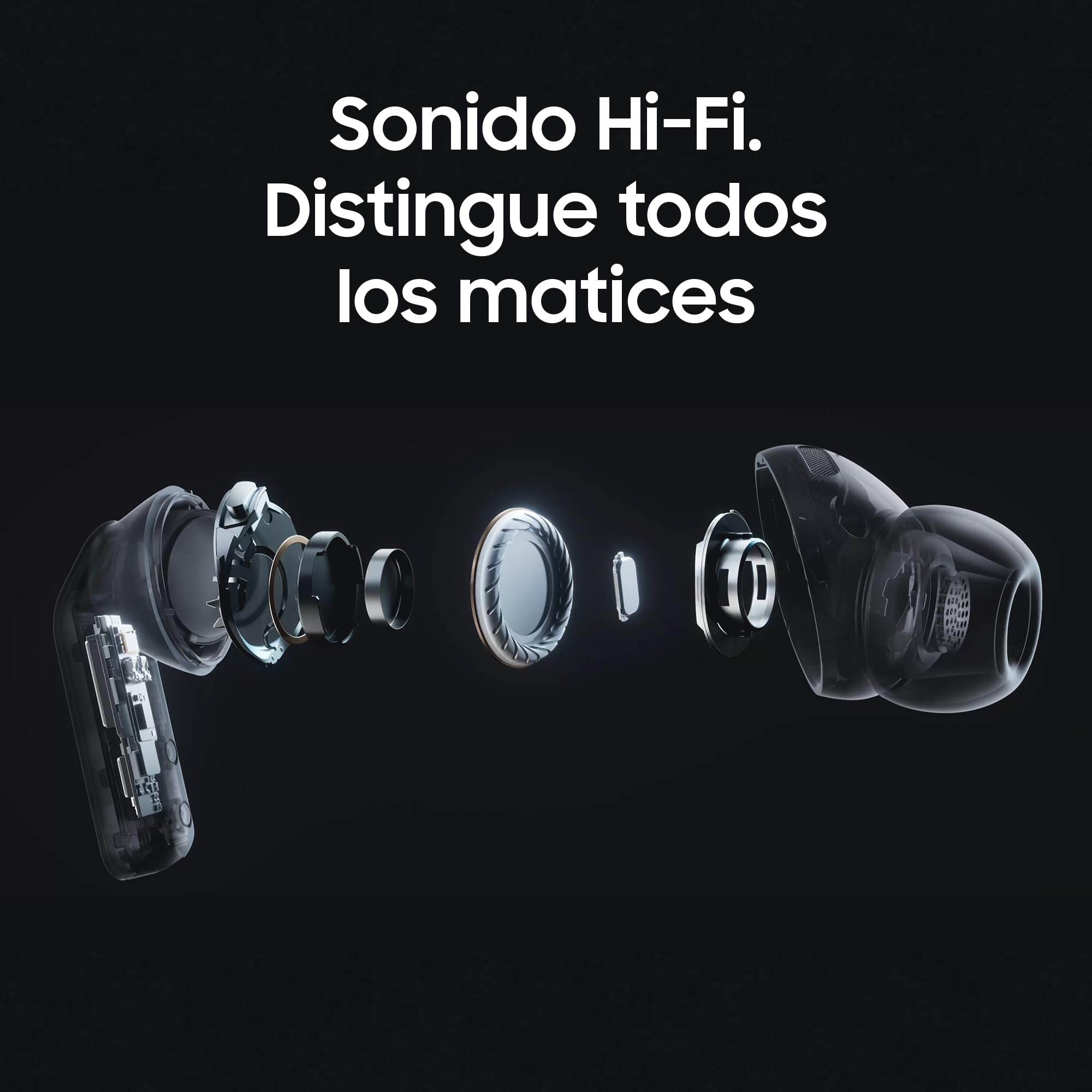 Samsung Galaxy Buds4 Pro, Auriculares Bluetooth, Audio Hi-Fi, Cancelación de Ruido Adaptativa, Llamadas súper claras, Agente IA, Garantía del Fabricante 3 Años+1 Año Extra, Blanco (Versión Española) — view 3