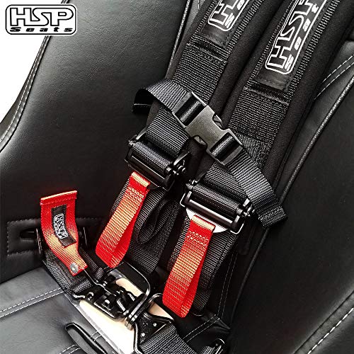 Hunter Safety Products UTV Booster Seat - Kids Seat with 4-Point Harness Slots for Polaris RZR, Can-Am X3, Apex, Honda Talon, Kawasaki KRX 1000, and Other Side by Side UTVs (SEAT ONLY)
