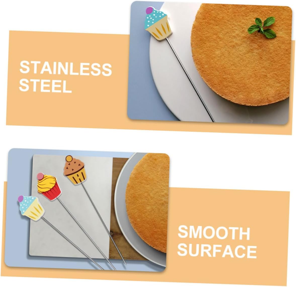 6pcs Cake Tester Stick Baking Test Tools for Doneness Kitchen Baking Aids