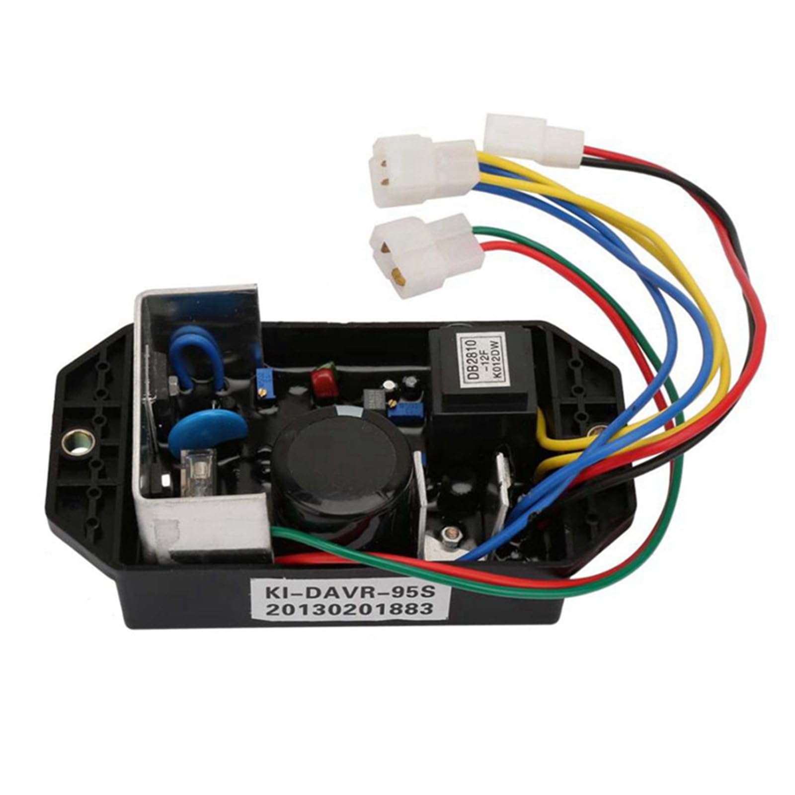 Regolatore Tensione Automatico Professionale KIDAVR-95S per Generatore Monofase con Protezioni da Sovraccarico Elettricità per Eventi Commerciali da Campeggio All'aperto