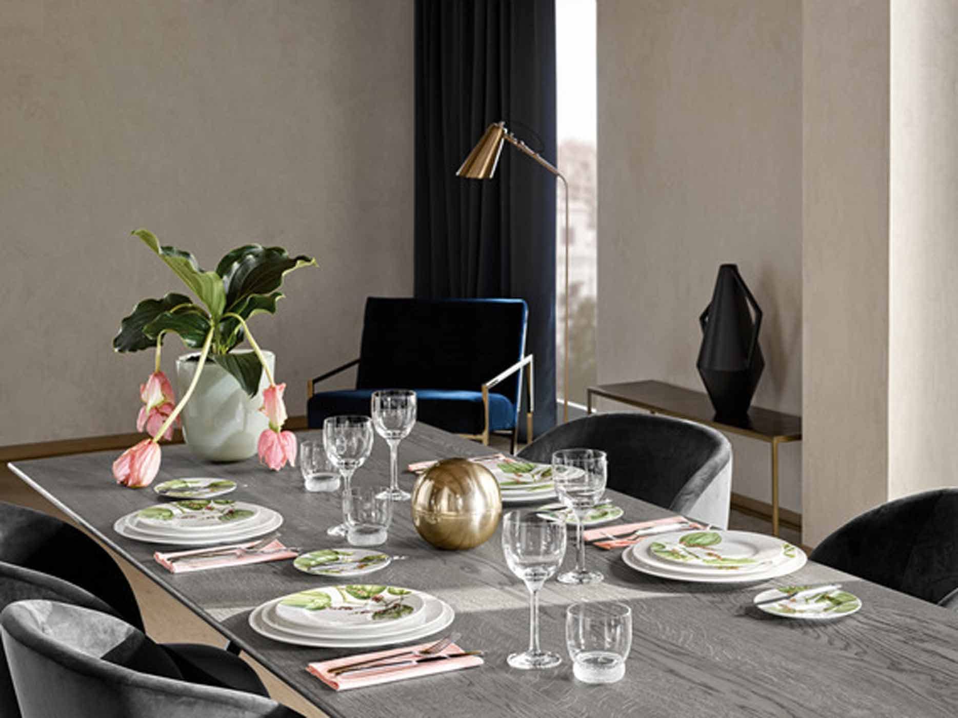 Villeroy & Boch Signature Octavie - Juego de 4 copas de vino tinto, 280 ml, cristal nostálgico con decoración de piedra en punta bajo la Kuppa, 196 mm, transparentes, aptas para lavavajillas