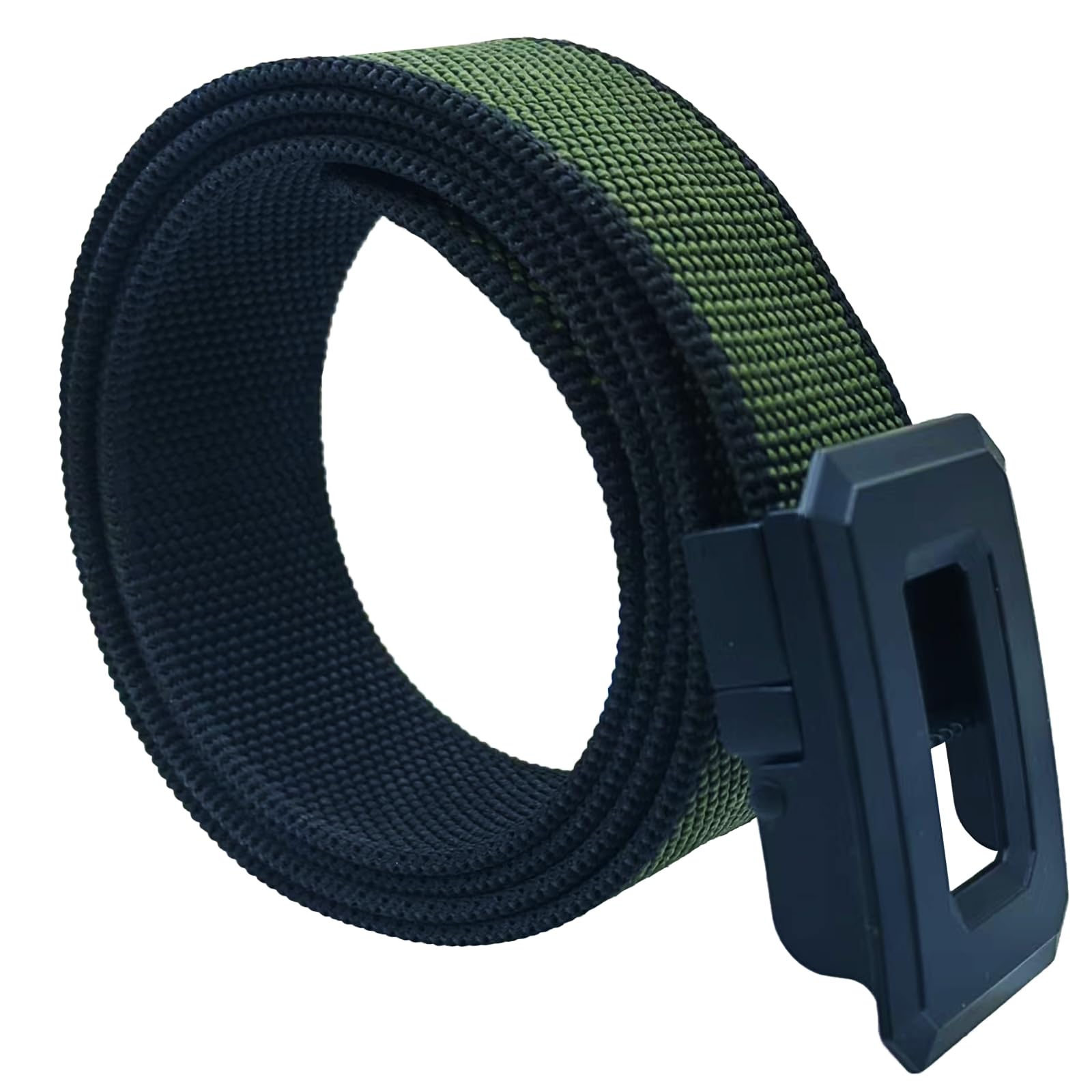 ELTACASUX Reversible Belt for Men,Adjustable Double Sided Canvas Belt Men,Dual Purpose,Golf,Outdoor,120cm/47.24inch