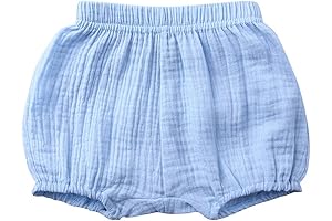 Baby Bloomers Boy - Unisex Cotton Linen Shorts