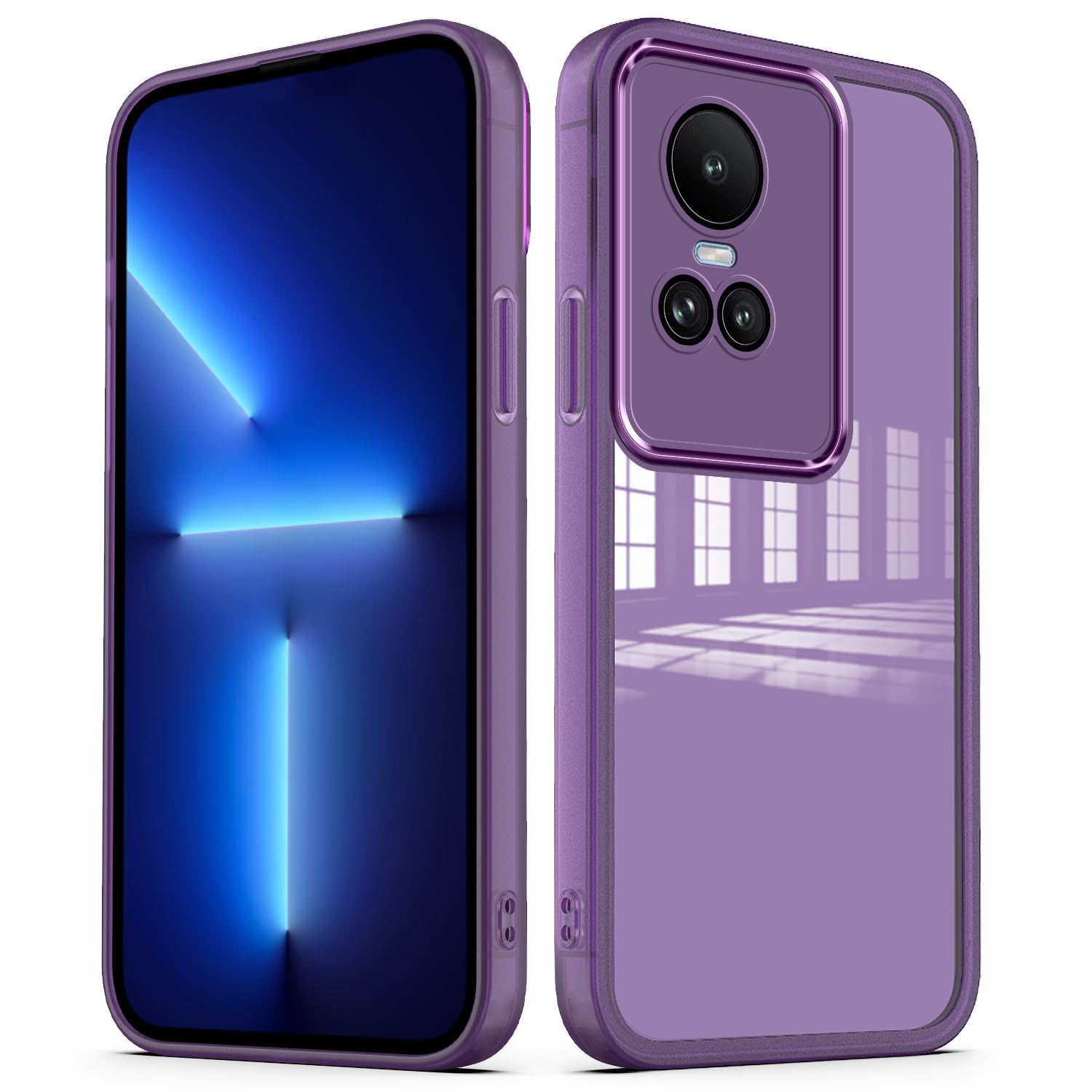 YUXING Cover In Silicone Per Oppo Reno 10 Pro 5G / Reno 10 5G - Modello Floreale Bianco - 4