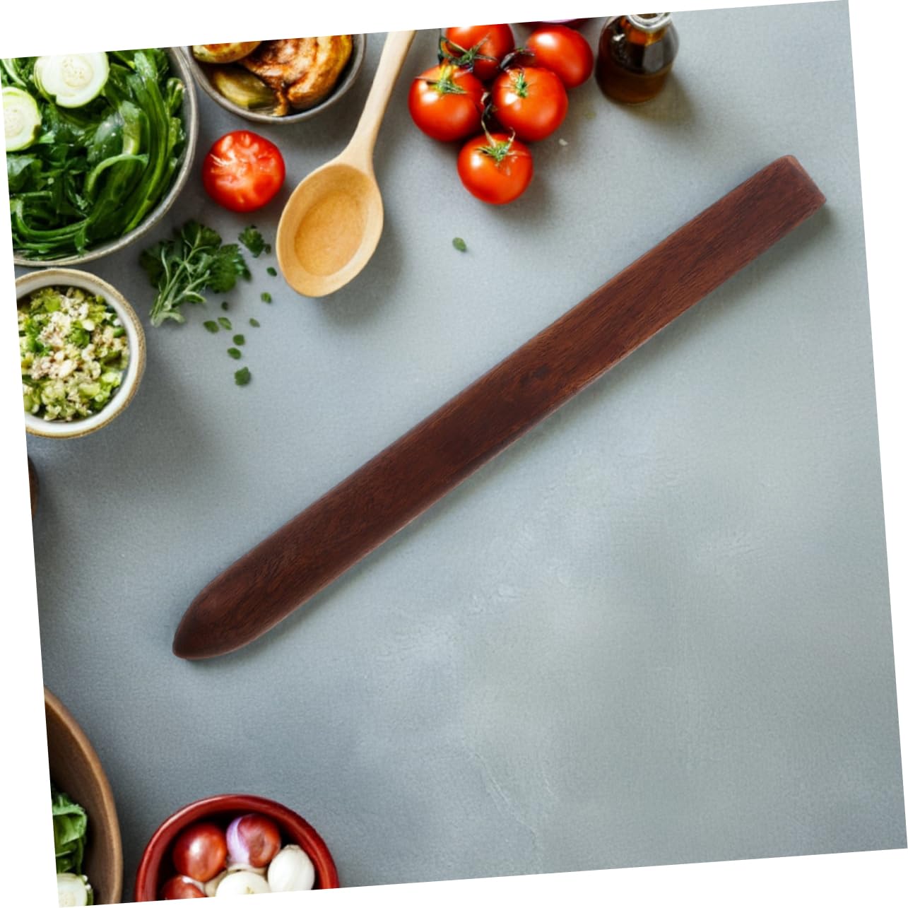 2piezas Herramienta De Mezcla De Masa De Madera Para Hacer Pan Batidor De Madera Para Amasar y Para Cocinas y Preparación De Masa De Pan y Repostería