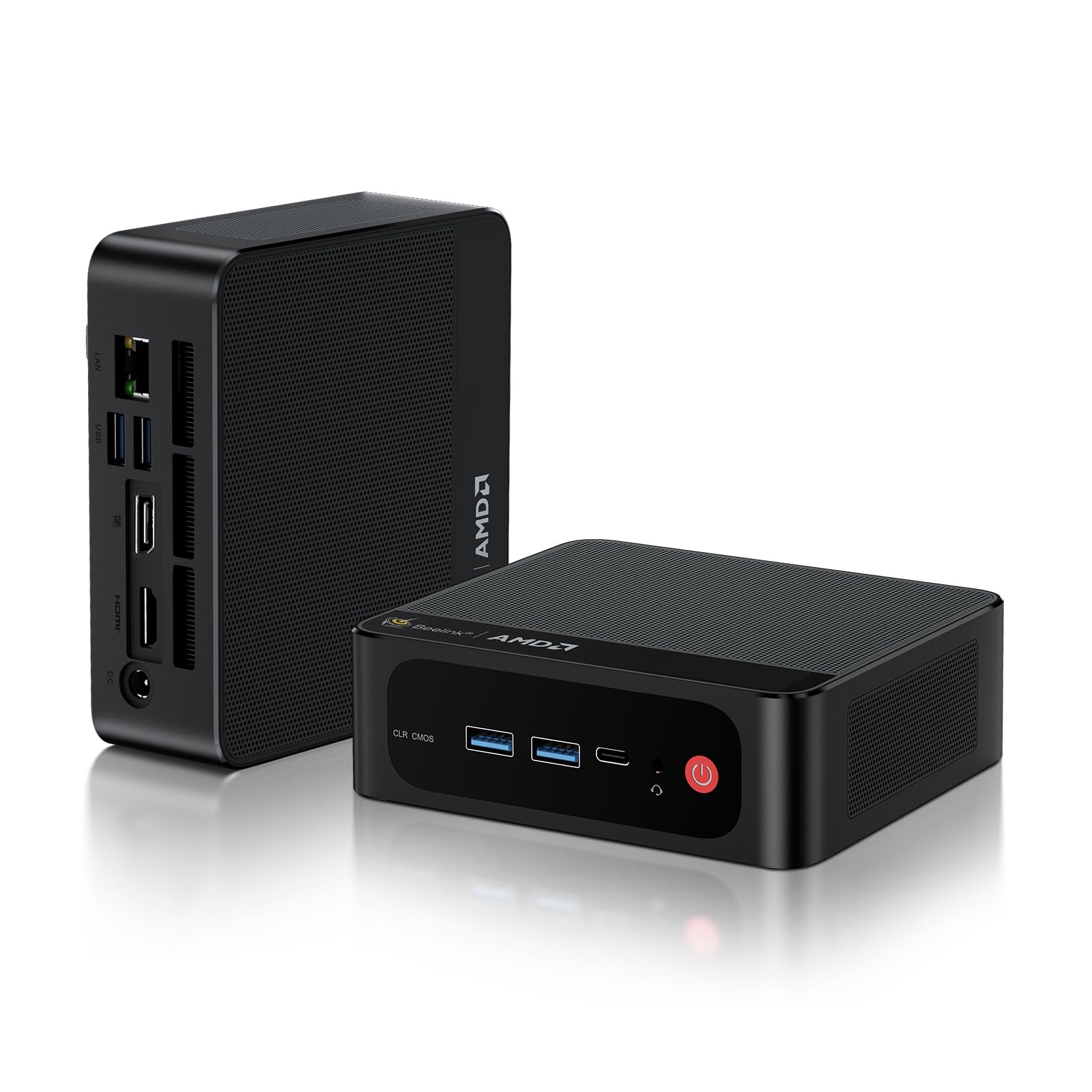 Beelink SER5 MAX Mini PC, AMD Ryzen 7 5800H(up to 4.4GHz) 8C/16T, Mini