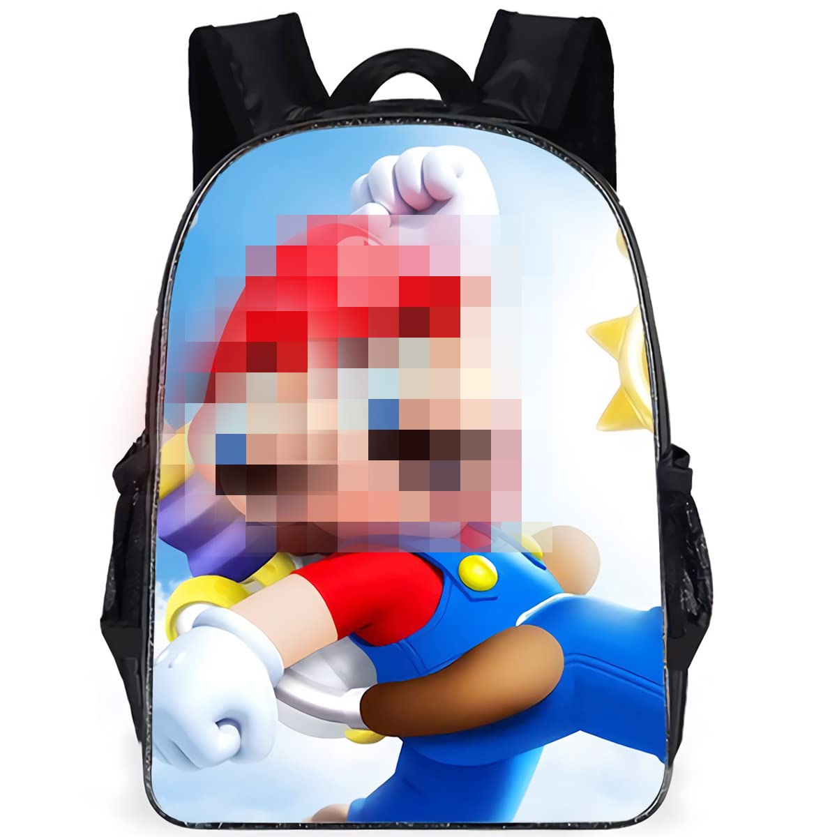 Super Mario Backpack Mario Children's Backpack Casual Children's Backpack for 5-13 Years Old in Nursery Boys Backpack Girls Backpack