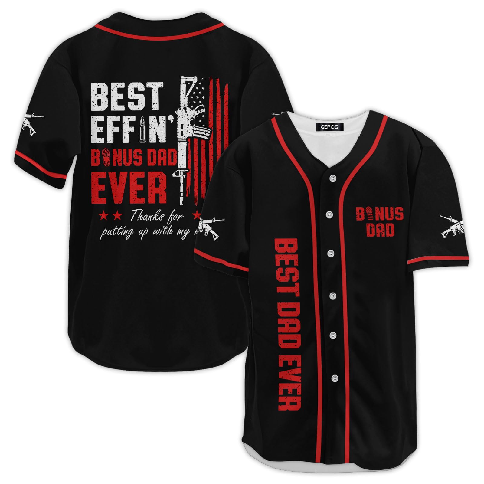 Dad Baseball Shirt, Father Soccer Jersey, Dad Gifts from Daughter Son, Gifts for Dads