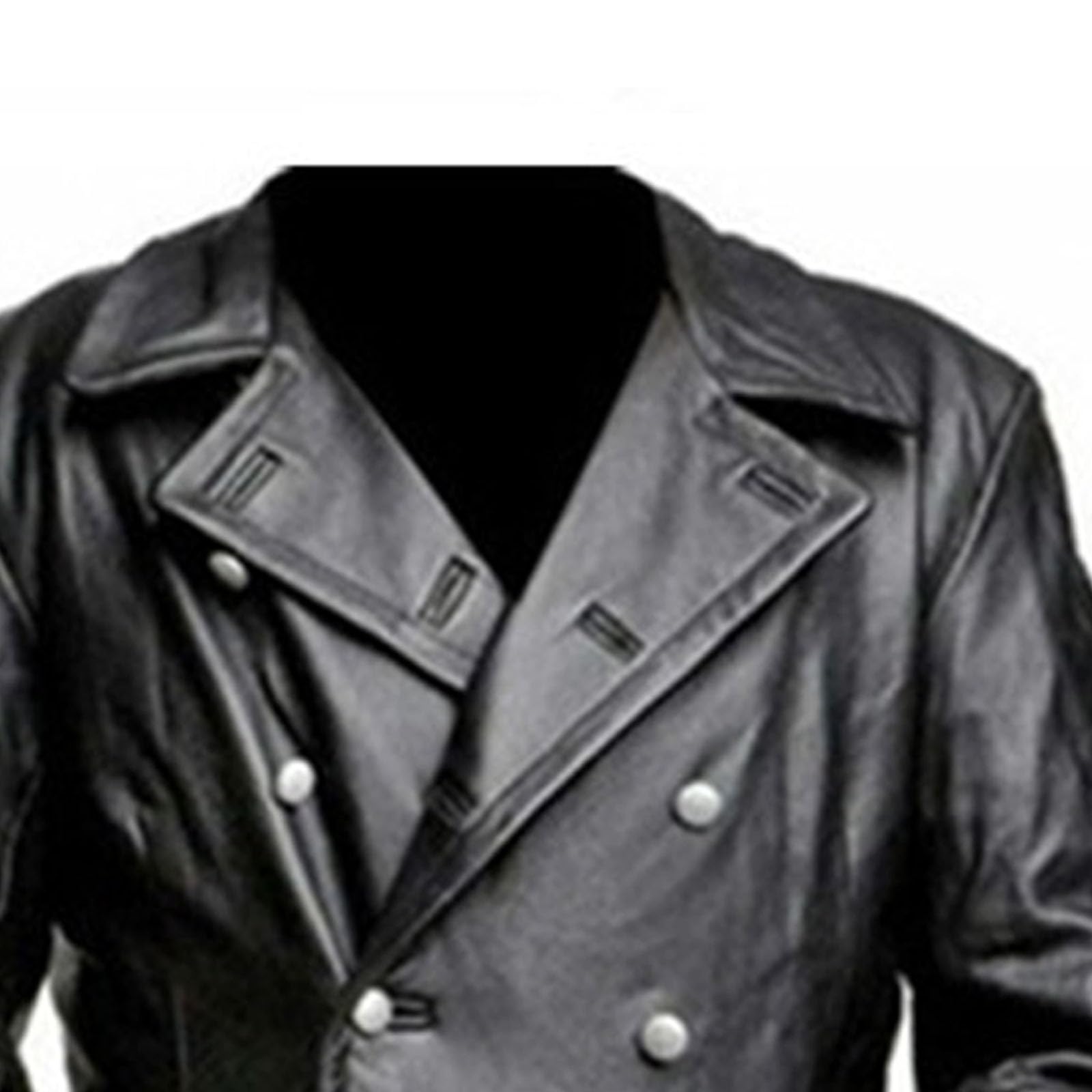 Moda para Hombre Clásico Slim-Fit Doble Botonadura Gabardina de Longitud Media Abrigo Cortavientos Informal de Cuello Largo Traje de Oficina de Negocios