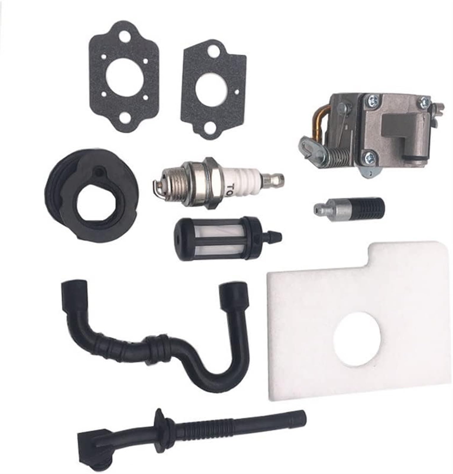 Carburatore del tosaerba Per parti del motore per Stihl MS170 MS180 MS 170 180 017 018 Carburatore Motosega Per ZAMA C1Q-S57 C1Q-S57B per Sega a catena di ricambio(10pcs)