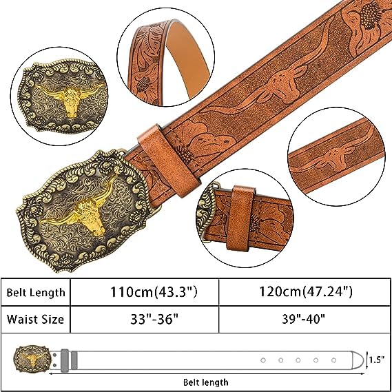Men's-Western-Leather-Buckle-Belts-Cowboy-Longhorn-Bull-Head-Buckle-Belt-Floral-Engraved-Buckle-Belt-for-Women3