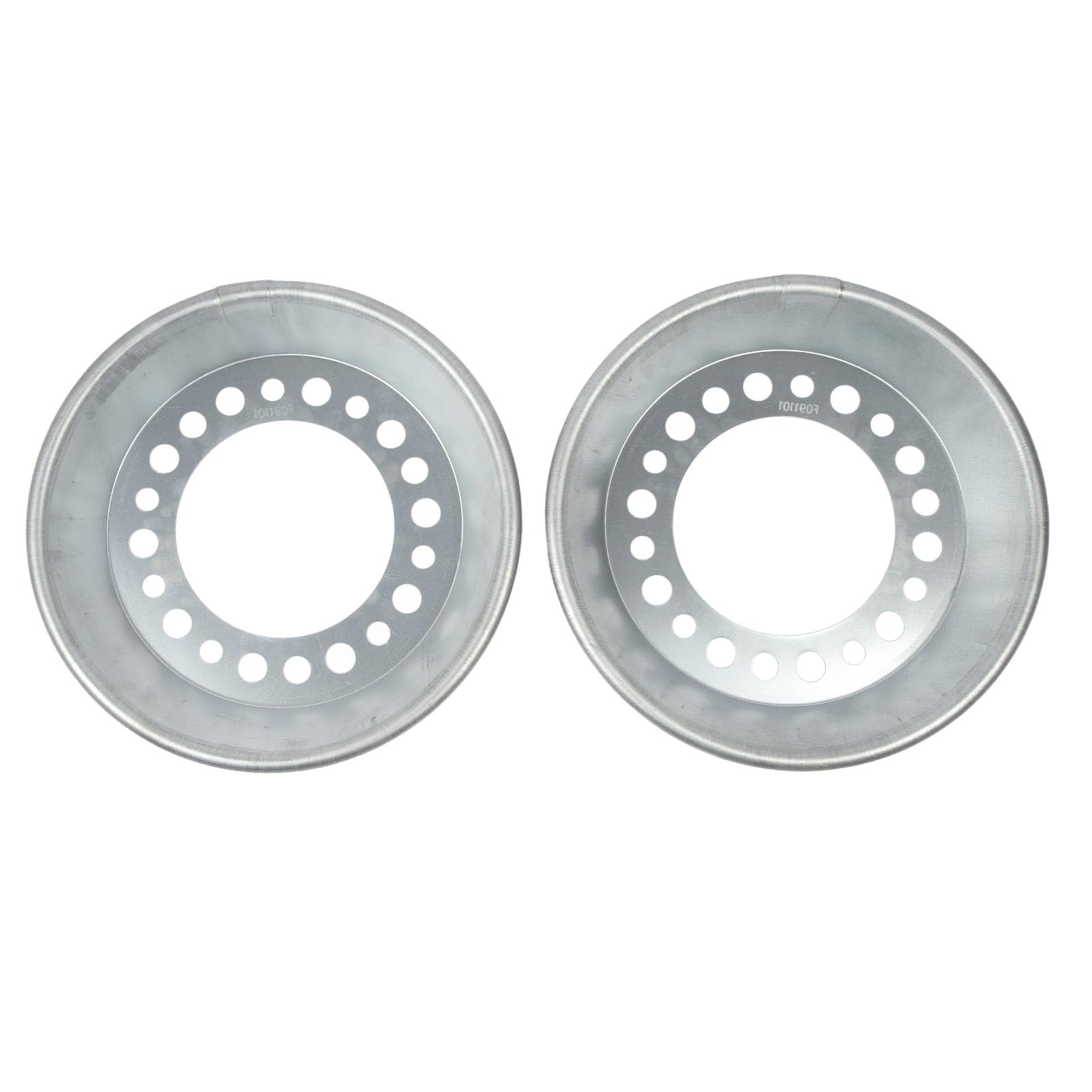 Sorandy Juego de Equilibrador de Ruedas de 2 Uds para Camiones Pesados, Equilibrio de Neumáticos Mejorado para Ruedas de Aluminio de 22,5 y 24,5 Pulgadas, Metal