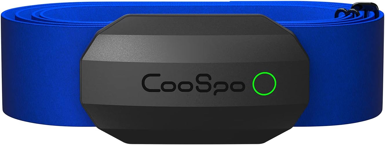 COOSPO Heart Rate Monitor, Bluetooth ANT+ Chest Strap Heart Monitor