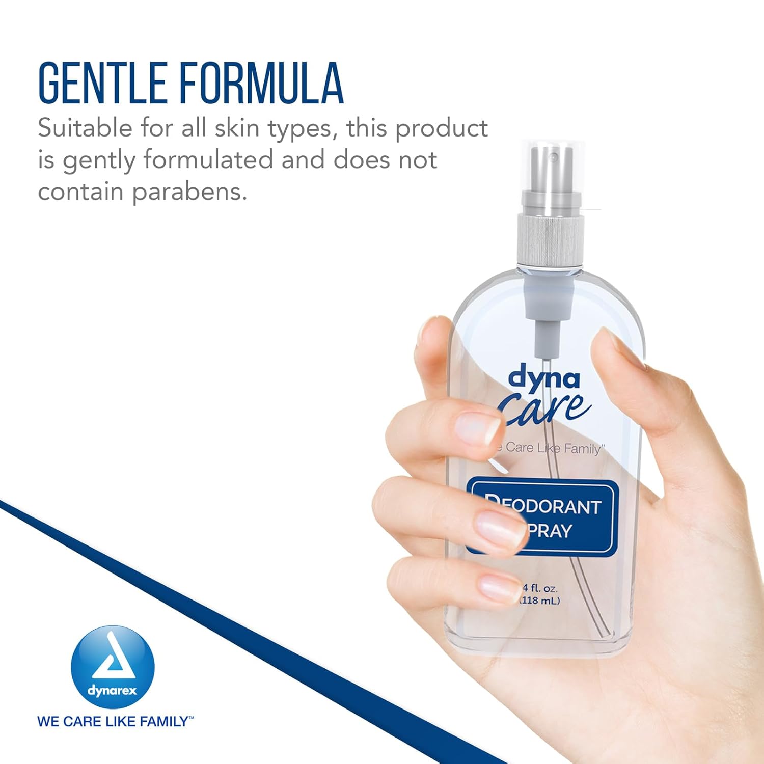 Dynarex Deodorant, Pump Spray, 4-Ounce